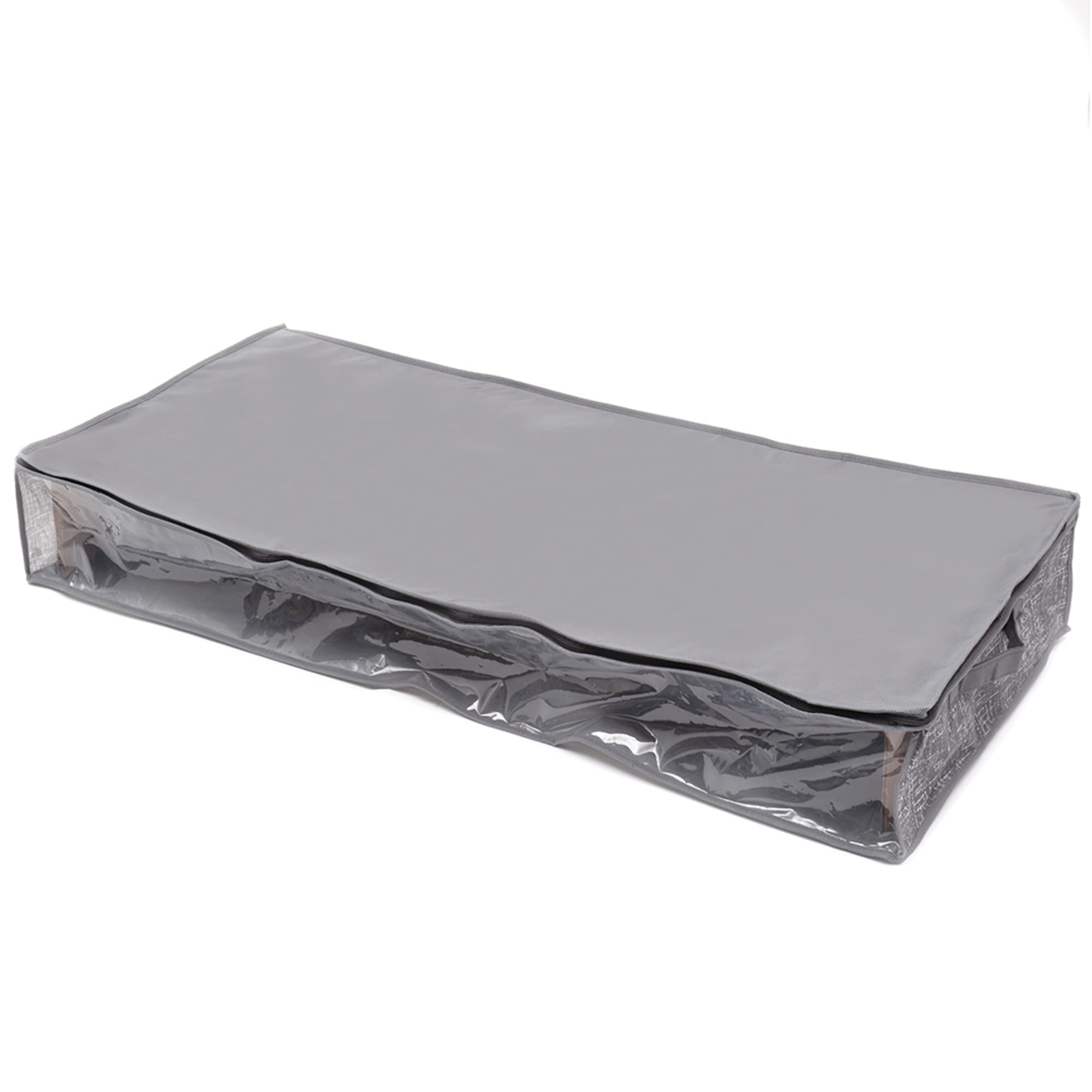 Home Basics Graph Line Non-Woven Under the Bed Storage Bag, Grey $4.00 EACH, CASE PACK OF 12