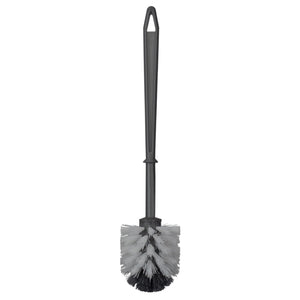 Home Basics Plastic Toilet Brush, Silver $1.00 EACH, CASE PACK OF 24