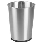 Load image into Gallery viewer, Home Basics Open Top 8 Lt Stainless Steel Waste Bin, (9.5&quot; x 10.25&quot;), Silver $6.00 EACH, CASE PACK OF 12
