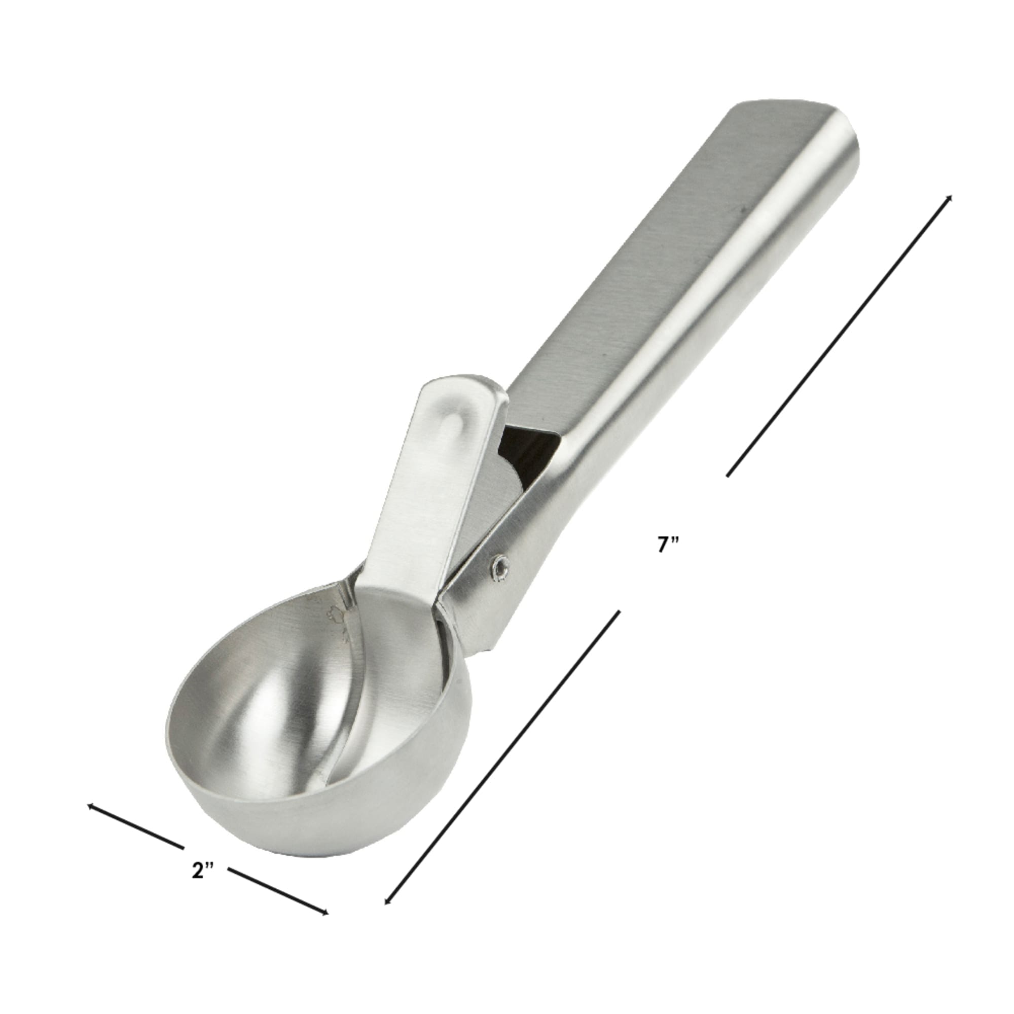 Home Basics Stainless Steel Ice Cream Scoop, Silver $3.00 EACH, CASE PACK OF 24