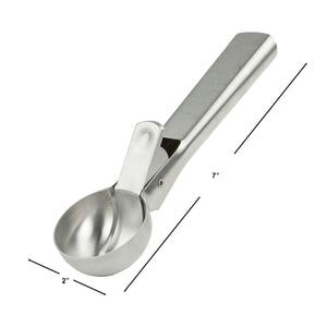 Home Basics Stainless Steel Ice Cream Scoop, Silver $3.00 EACH, CASE PACK OF 24