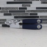 Load image into Gallery viewer, Home Basics Meridian Stainless Steel Can Opener, Indigo $5.00 EACH, CASE PACK OF 24
