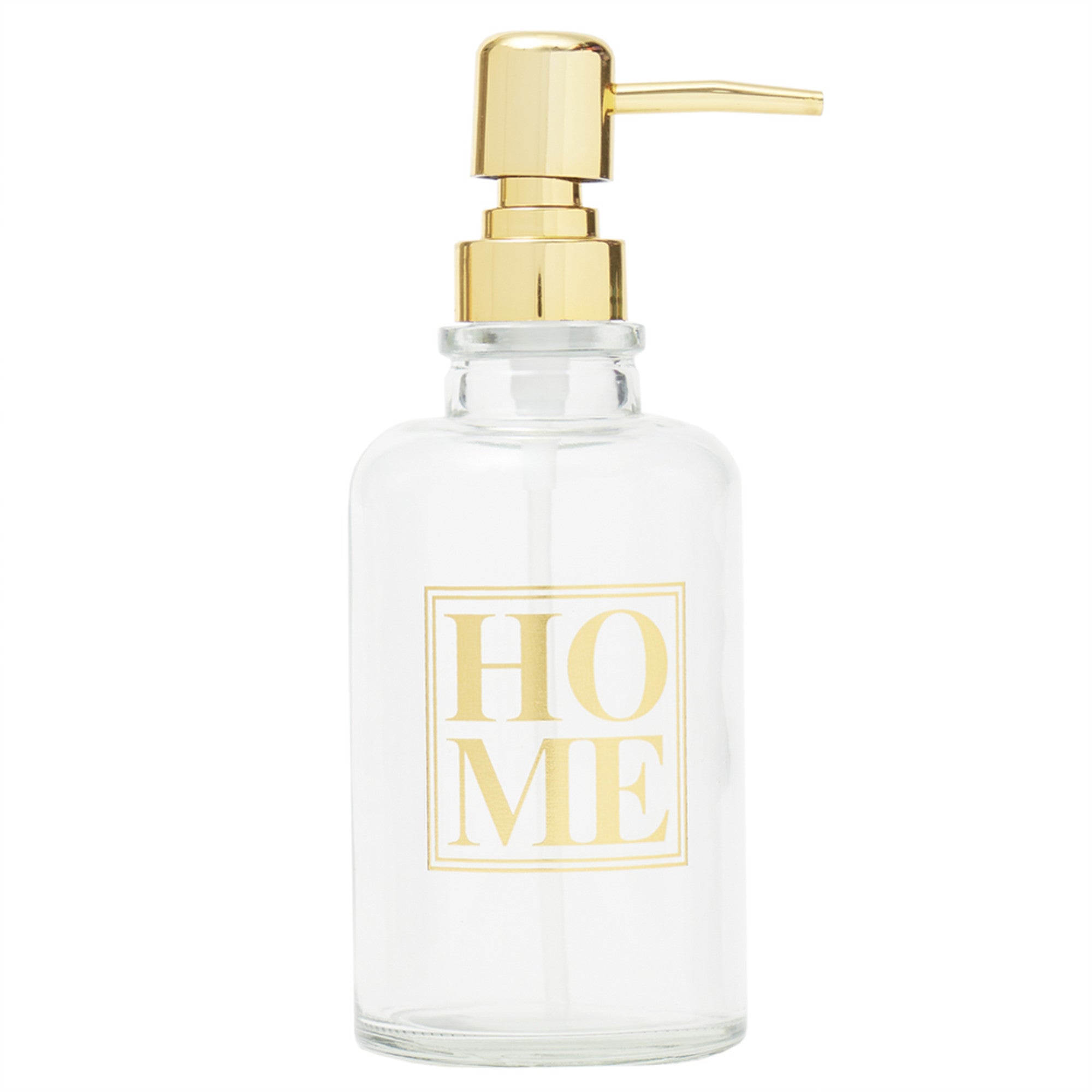 Home Basics Home 13.5 oz. Glass Soap Dispenser - Assorted Colors