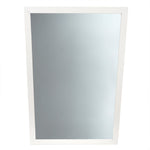 Load image into Gallery viewer, Home Basics 24&quot; x 36&quot; Wall Mirror, White $25.00 EACH, CASE PACK OF 4
