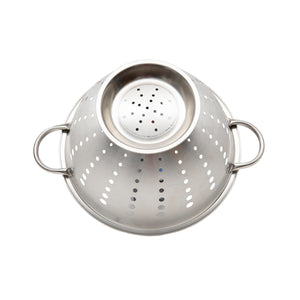 Home Basics 5 Qt Deep Stainless Steel Colander with Easy Grip Handles, Silver
 $5.00 EACH, CASE PACK OF 12