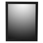 Load image into Gallery viewer, Home Basics Framed Painted MDF 18” x 24” Wall Mirror, Black $10.00 EACH, CASE PACK OF 6
