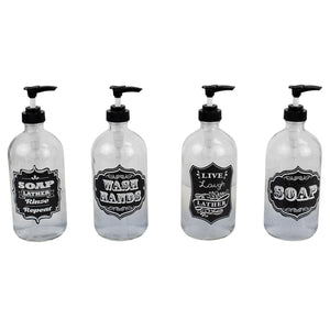 Home Basics Vintage Soap Dispenser - Assorted Colors