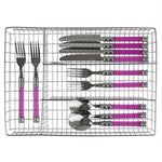 Load image into Gallery viewer, Home Basics 4 Section Steel Cutlery and Flatware Tray, Chrome $6.00 EACH, CASE PACK OF 24
