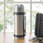 Load image into Gallery viewer, Home Basics Stainless Steel Bullet Vacuum Flask $7 EACH, CASE PACK OF 12
