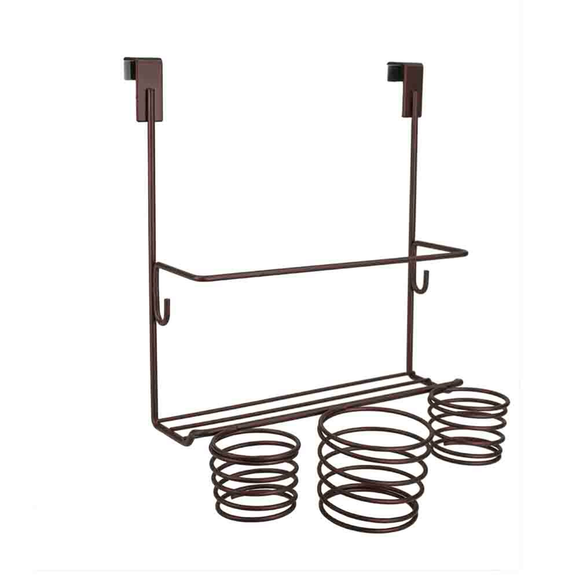 Home Basics Over the Cabinet Bronze Hairdryer Holder $6 EACH, CASE PACK OF 12