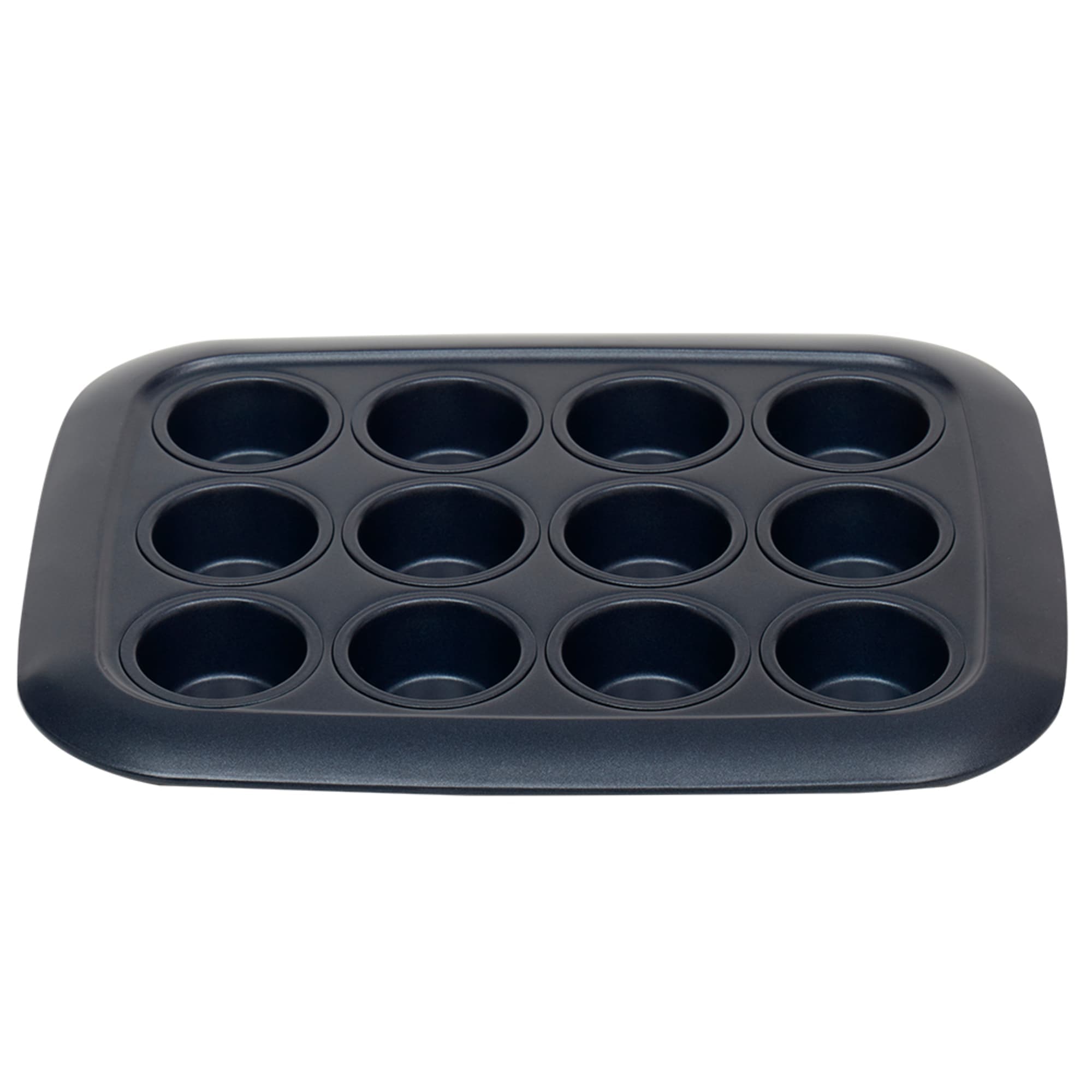 Michael Graves Design Non-Stick 12 Mini Cup Carbon Steel Muffin Pan, Indigo $7.00 EACH, CASE PACK OF 12