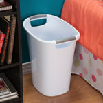 Load image into Gallery viewer, Sterilite 6 Gallon Ultra Wastebasket, White $8.00 EACH, CASE PACK OF 6
