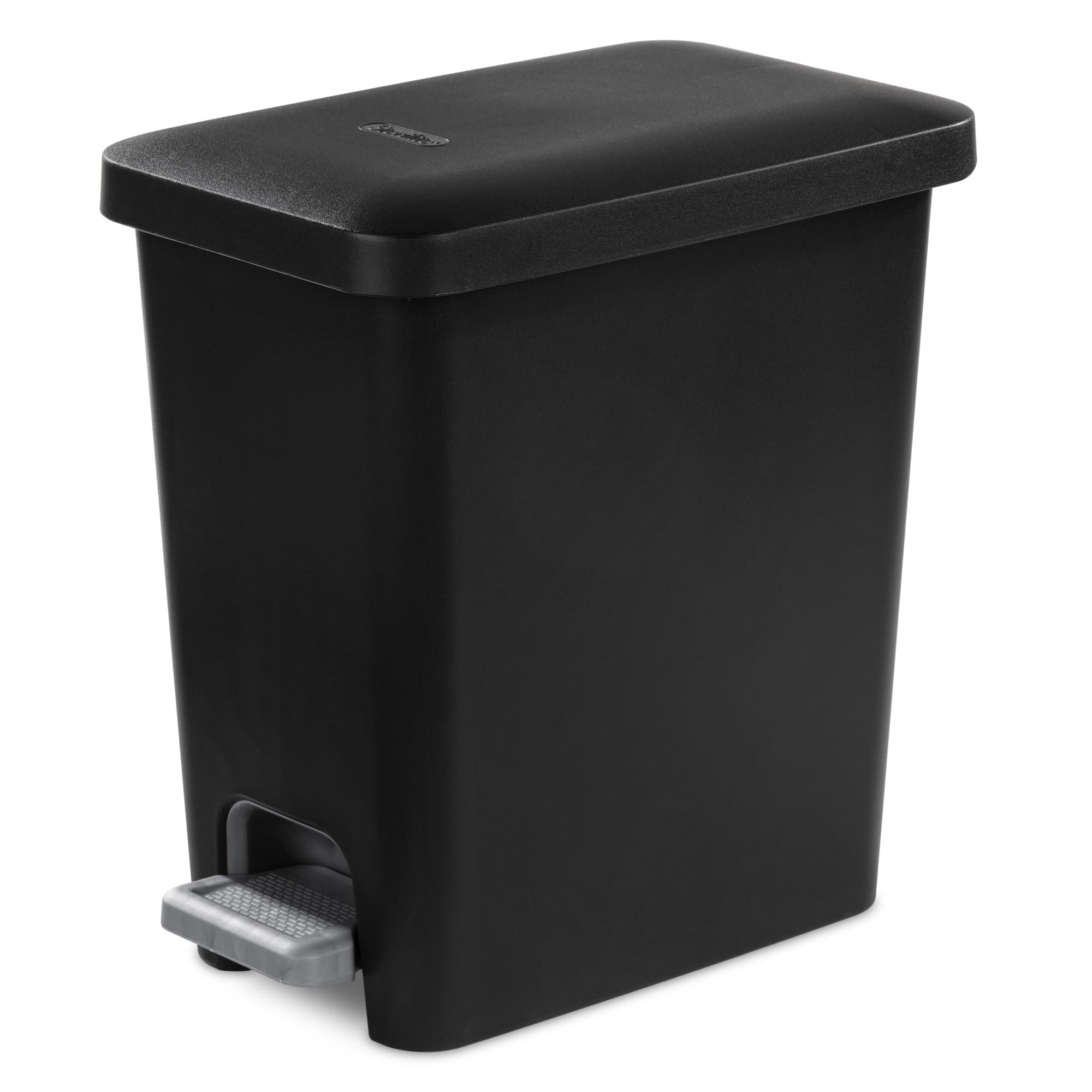 Sterilite 2.7 Gallon Rectangular StepOn Wastebasket, Black $16.00 EACH, CASE PACK OF 2