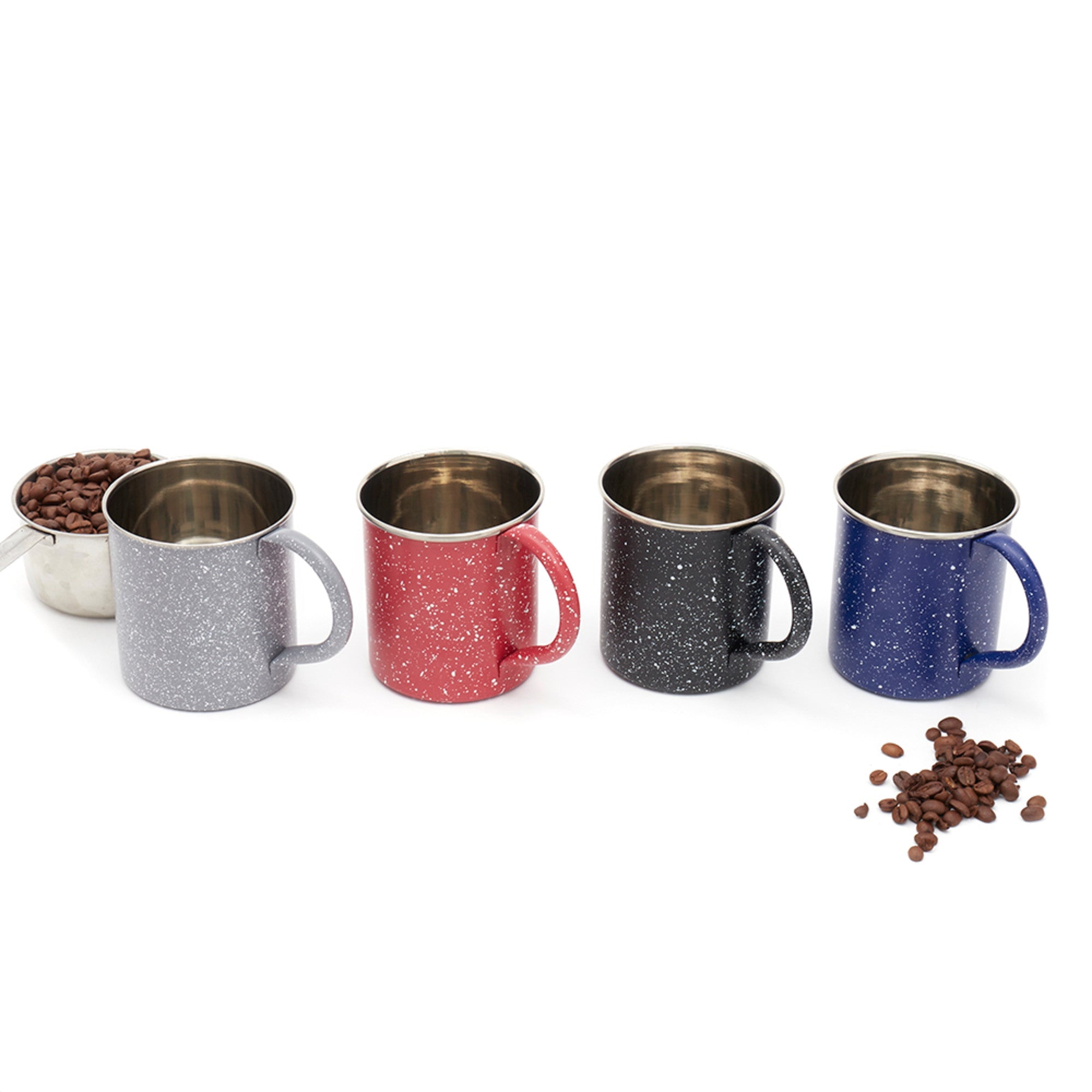 Home Basics Speckled 15 oz. Stainless Steel Mug - Assorted Colors