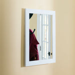Load image into Gallery viewer, Home Basics Contemporary Rectangle Wall Mirror, White $5.00 EACH, CASE PACK OF 6
