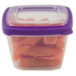 Load image into Gallery viewer, Home Basics 8 Piece Nesting Plastic Food Storage Container Set with Multi-Color Snap-On Lids $5 EACH, CASE PACK OF 12
