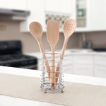 Load image into Gallery viewer, Home Basics Wire Collection Cutlery Holder, Chrome $5 EACH, CASE PACK OF 24
