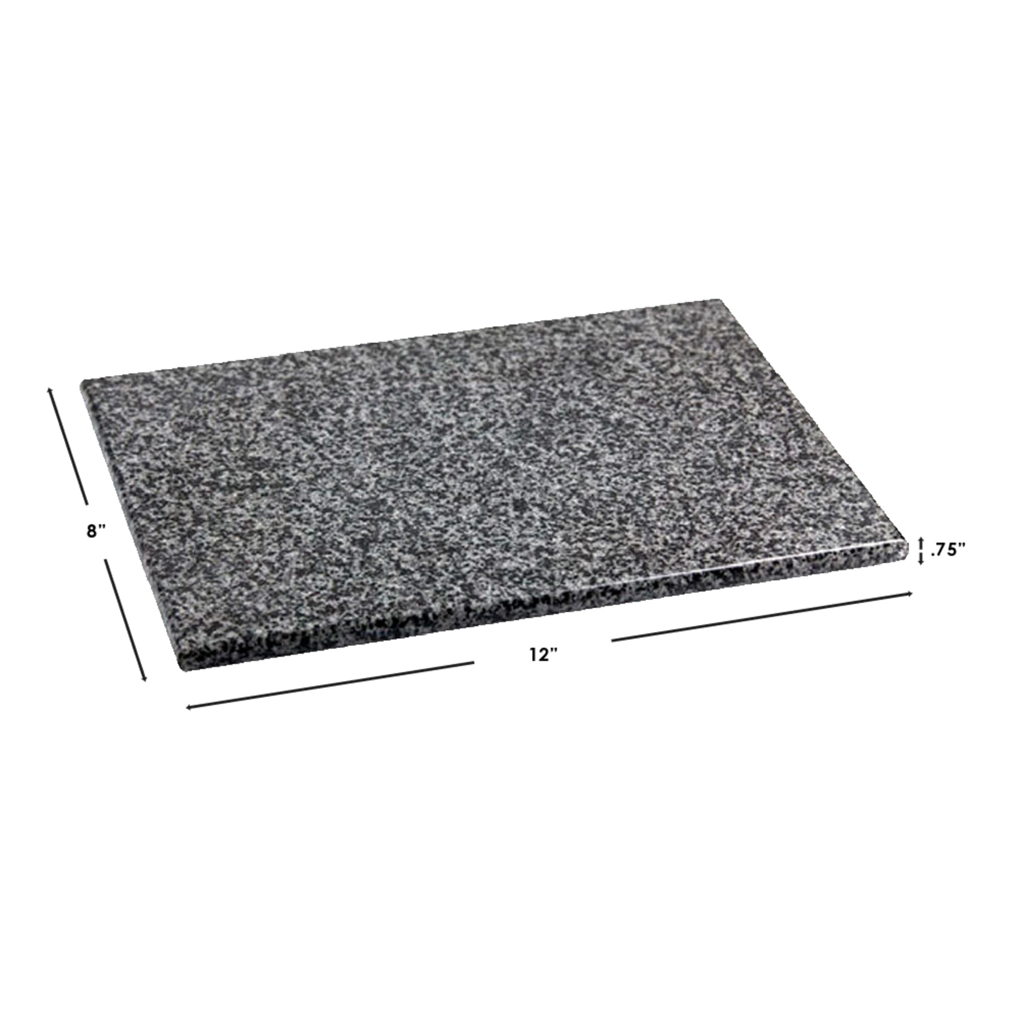 Home Basics 8" x 12" Granite Cutting Board, Black $8 EACH, CASE PACK OF 8