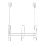 Load image into Gallery viewer, Home Basics 3 Hook Over-the-Door Hanging Rack, White $3.00 EACH, CASE PACK OF 12
