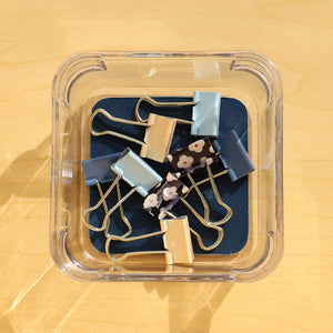 Michael Graves Design 3.75" x 3.75" Drawer Organizer with Indigo Rubber Lining $1.00 EACH, CASE PACK OF 24