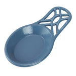 Load image into Gallery viewer, Home Basics Iris Cast Iron Spoon Rest, Slate $4 EACH, CASE PACK OF 6
