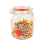 Load image into Gallery viewer, Home Basics Home is Where the Heart Is 34 oz. Glass Jar $2.50 EACH, CASE PACK OF 12
