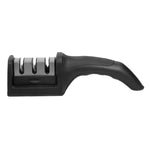 Load image into Gallery viewer, Home Basics 3 Stage Precision Edge Knife Sharpener, Black $4.00 EACH, CASE PACK OF 12

