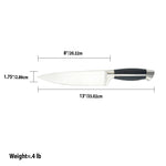Load image into Gallery viewer, Home Basics Continental Collection 6&quot; Chef Knife $5.00 EACH, CASE PACK OF 24
