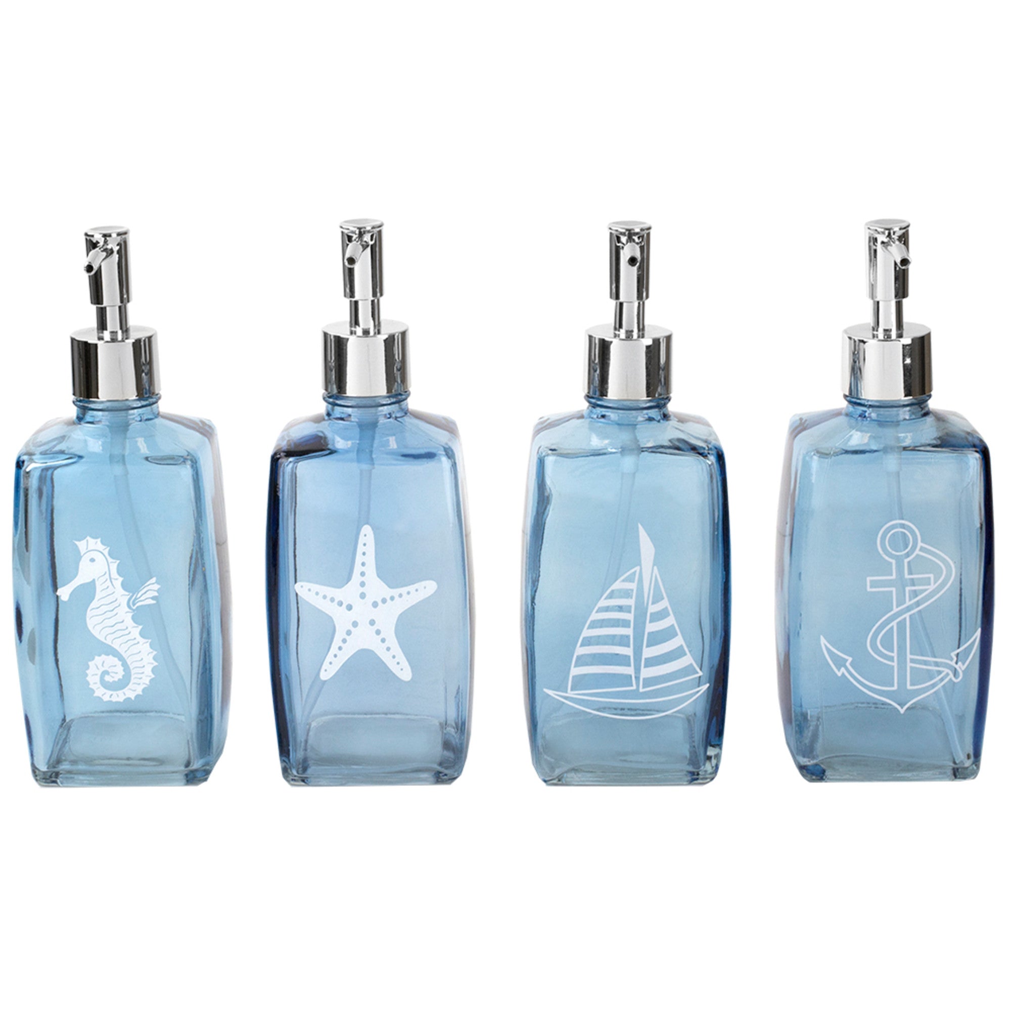 Home Basics Nautical Soap Dispenser - Assorted Colors