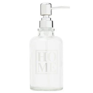 Home Basics Home 13.5 oz. Glass Soap Dispenser - Assorted Colors