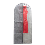 Load image into Gallery viewer, Home Basics Graph Line Non-Woven Garment Bag with Clear Plastic Panel, Grey $3.00 EACH, CASE PACK OF 12
