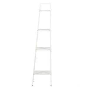 Home Basics Small 4 Tier Metal Rack, (14” x 14” x 58”), Off-White $40.00 EACH, CASE PACK OF 1