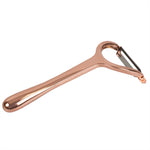 Load image into Gallery viewer, Home Basics Nova Collection Zinc Horizontal Vegetable Peeler, Rose Gold $4 EACH, CASE PACK OF 24
