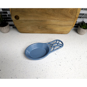 Home Basics Iris Cast Iron Spoon Rest, Slate $4 EACH, CASE PACK OF 6