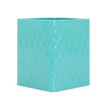 Load image into Gallery viewer, Home Basics Tin Utensil Holder, Turquoise $4.00 EACH, CASE PACK OF 12
