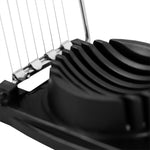 Load image into Gallery viewer, Home Basics Multipurpose Stainless Steel Wire Plastic Egg Slicer, Black $2.00 EACH, CASE PACK OF 24
