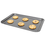 Load image into Gallery viewer, Home Basics Non-stick 12” x 18” Steel Baking Sheet, Grey $5.00 EACH, CASE PACK OF 12
