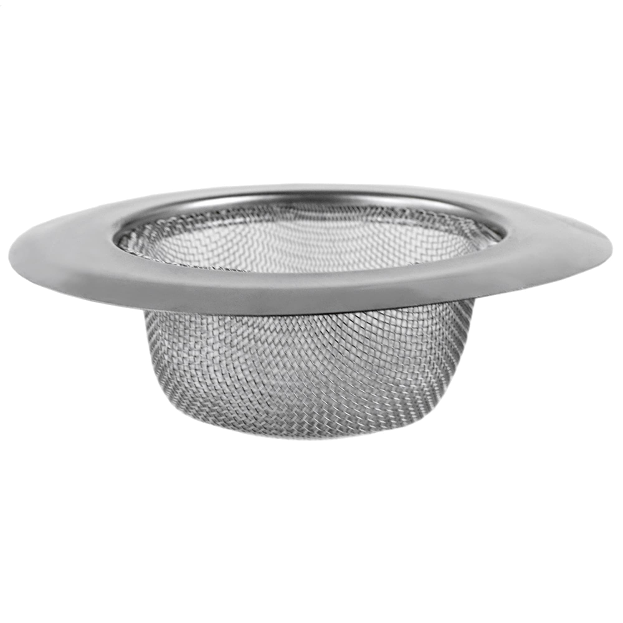 Home Basics 4.5" Stainless Steel Sink Strainer $1.00 EACH, CASE PACK OF 48