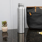 Load image into Gallery viewer, Home Basics Altai 30 oz. Stainless Steel Travel Bottle, Silver $5.00 EACH, CASE PACK OF 12
