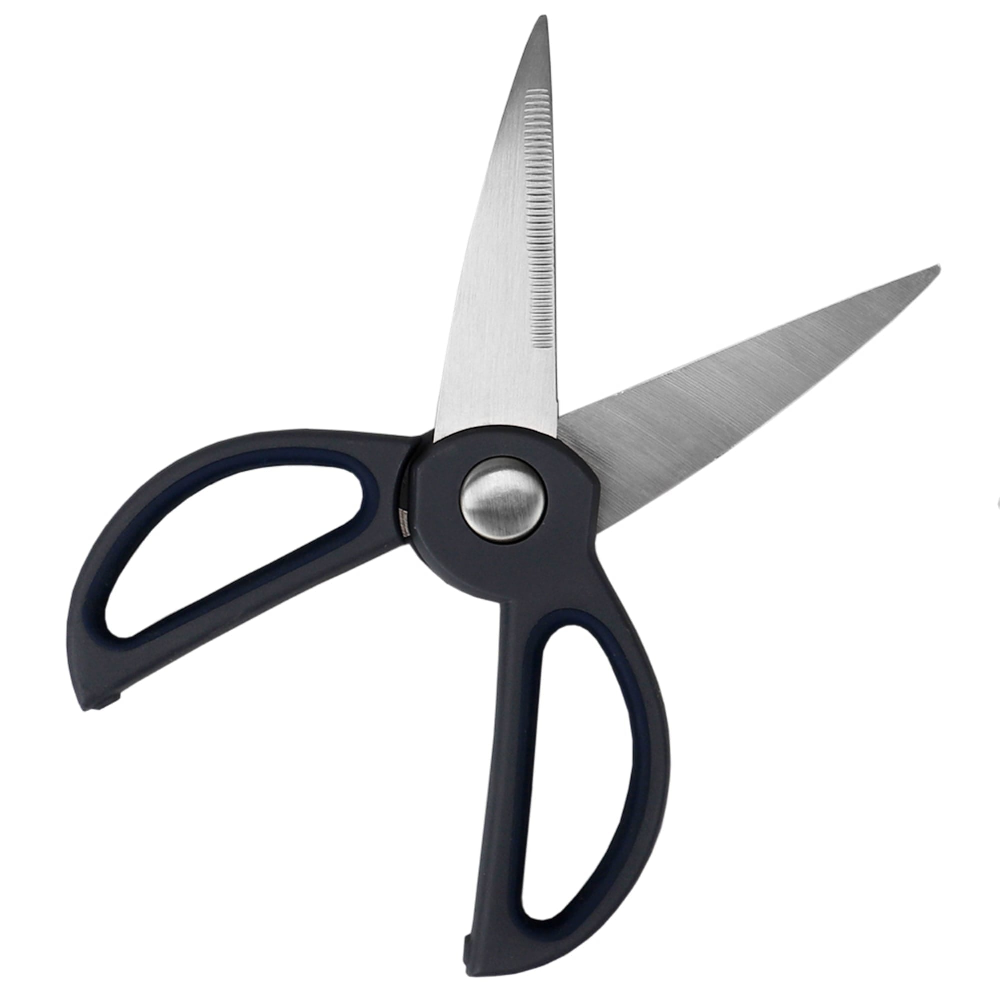 Michael Graves Comfortable Grip All Purpose Stainless Steel Kitchen Shears, Grey $3.00 EACH, CASE PACK OF 24