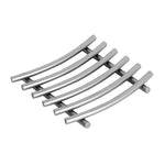 Load image into Gallery viewer, Michael Graves Design Simplicity Abstract Steel Trivet, Satin Nickel $6.00 EACH, CASE PACK OF 6
