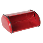 Load image into Gallery viewer, Red Steel Bread Box with Roll Top Lid, Ventilation Moisture Control, Durable Kitchen Storage for Fresh Bread $20.00 EACH, CASE PACK OF 6
