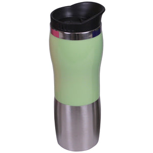 Home Basics 13.5 oz. Stainless Steel Travel Mug - Assorted Colors
