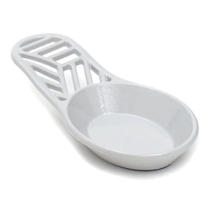 Home Basics Lines Cast Iron Spoon Rest, Grey $5.00 EACH, CASE PACK OF 6