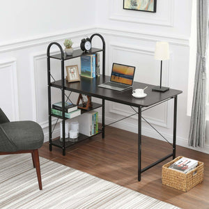 Home Basics Computer Desk with Shelves $100.00 EACH, CASE PACK OF 1