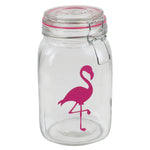 Load image into Gallery viewer, Home Basics Coastal Collection 51 oz. Glass Jar - Assorted Colors
