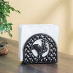 Load image into Gallery viewer, Home Basics Cast Iron Rooster Napkin Holder, Black $6.00 EACH, CASE PACK OF 6
