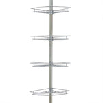 Load image into Gallery viewer, Home Basics 4 Tier Corner Shower Shelf $20.00 EACH, CASE PACK OF 6
