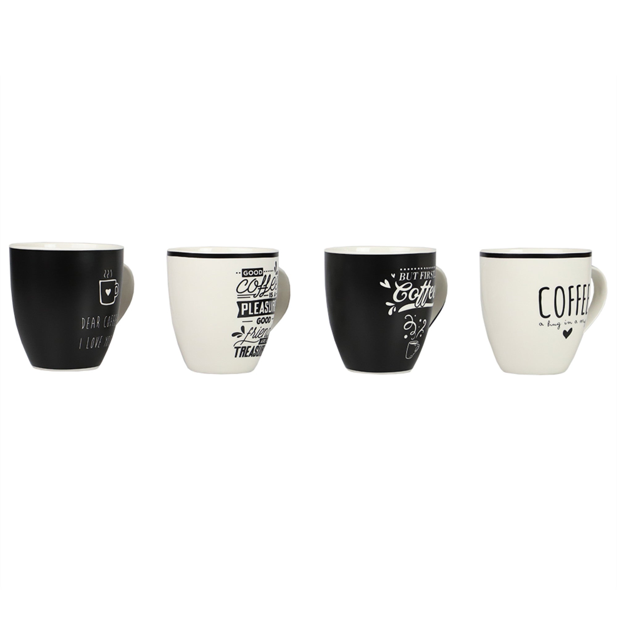 Home Basics Coffeehouse 17 oz. Bone China Mug - Assorted Colors