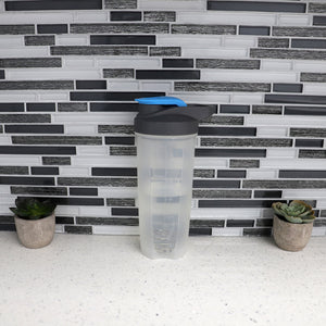 Home Basics Flip Top Plastic Bottle with Measurement Markings, Clear $2.00 EACH, CASE PACK OF 12